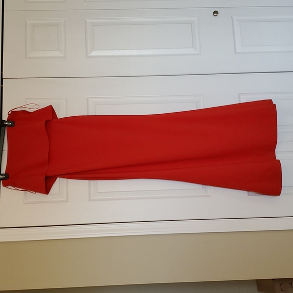 Revolve Likely Red Strapless Gown - Picture 2 of 9